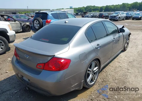 2007 Infiniti G35 Sport W/6-Speed Manual from USA, damaged, VIN JNKBV61E37M720546